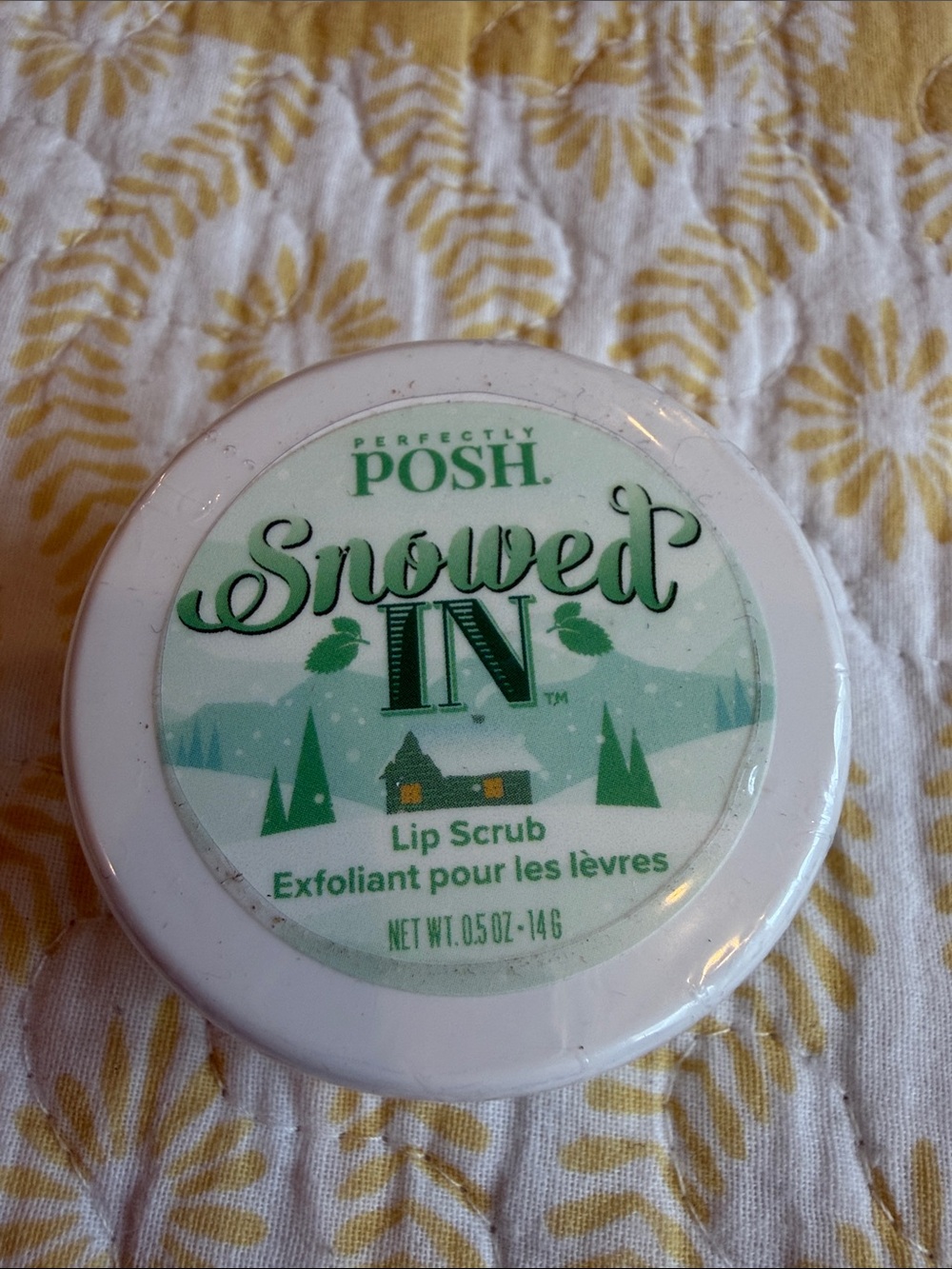 Perfectly Posh Snowed In Lip Scrub - Mint Green